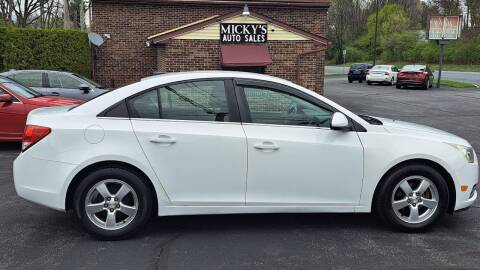 2013 Chevrolet Cruze for sale at Micky's Auto Sales in Shillington PA