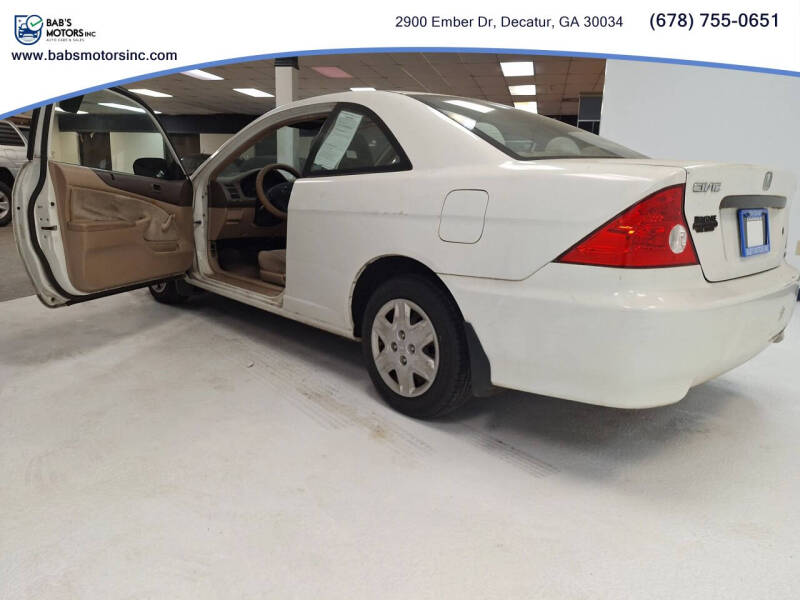 2004 Honda Civic Value Package