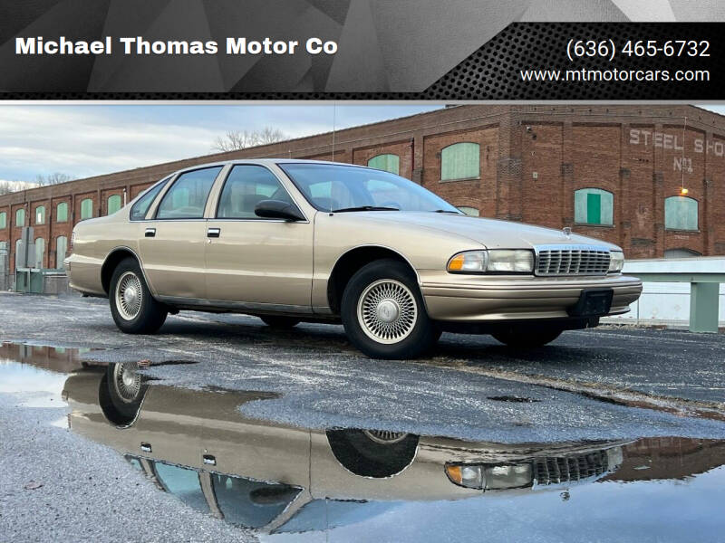 1995 Chevrolet Caprice for sale at Michael Thomas Motor Co in Saint Charles MO