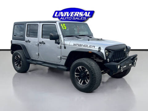 2015 Jeep Wrangler Unlimited for sale at Universal Auto Sales in Plant City FL