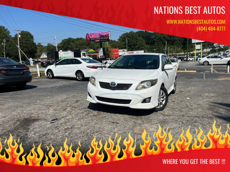 2010 Toyota Corolla for sale at Nations Best Autos in Decatur GA