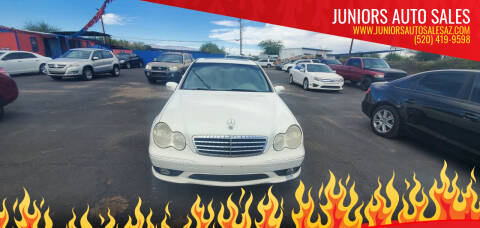 2005 Mercedes-Benz C-Class for sale at Juniors Auto Sales in Tucson AZ