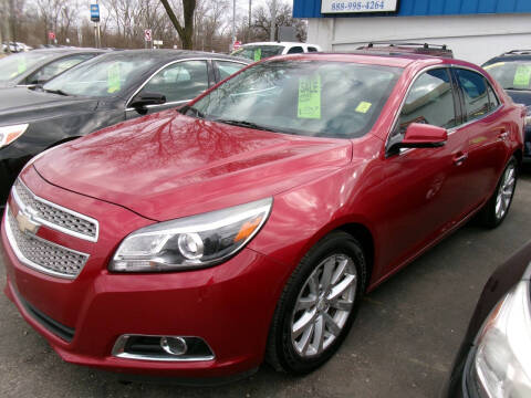 2013 Chevrolet Malibu for sale at Aspen Auto Sales in Wayne MI