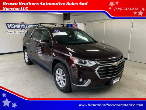 2021 Chevrolet Traverse for sale at Brown Brothers Automotive Sales And Service LLC in Hudson Falls NY