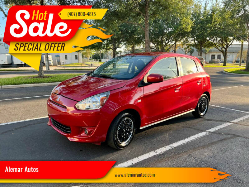 2015 Mitsubishi Mirage for sale at Alemar Autos in Orlando FL