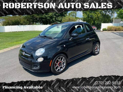2013 FIAT 500 for sale at ROBERTSON AUTO SALES in Bowling Green KY