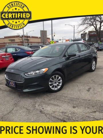 2015 Ford Fusion for sale at AutoBank in Chicago IL