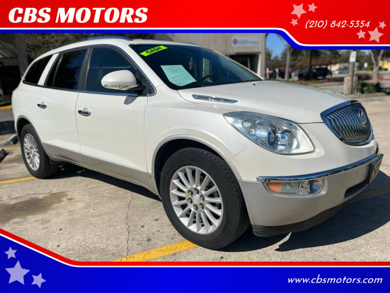 2009 Buick Enclave for sale at CBS MOTORS in San Antonio TX