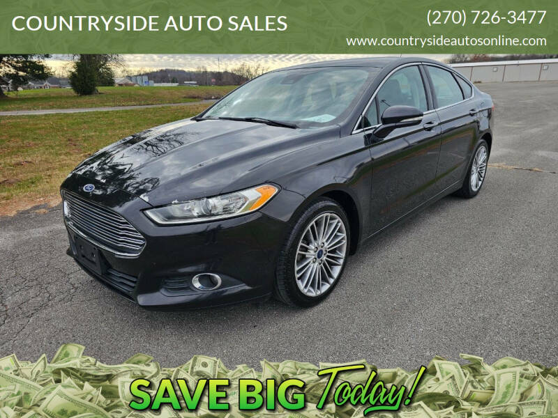 2015 Ford Fusion for sale at COUNTRYSIDE AUTO SALES 2 in Russellville KY