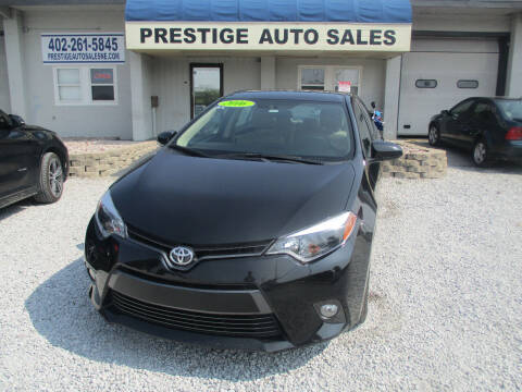 2016 Toyota Corolla for sale at Prestige Auto Sales in Lincoln NE
