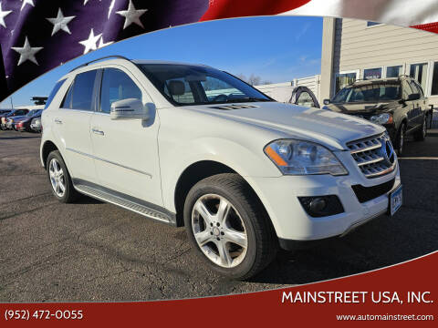 2011 Mercedes-Benz M-Class for sale at Mainstreet USA, Inc. in Maple Plain MN