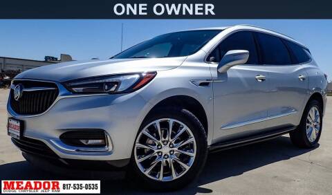 2019 Buick Enclave for sale at Meador Dodge Chrysler Jeep RAM in Fort Worth TX
