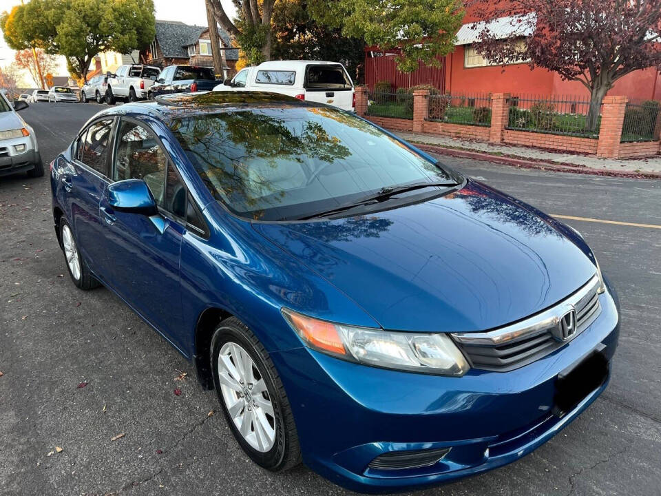 2012 Honda Civic for sale at Sorrento Auto Sales Inc in Hayward, CA