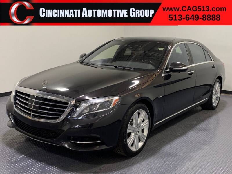 2014 Mercedes-Benz S-Class for sale at Cincinnati Automotive Group in Lebanon OH