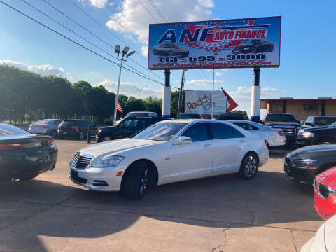 2010 Mercedes-Benz S-Class for sale at ANF AUTO FINANCE in Houston TX