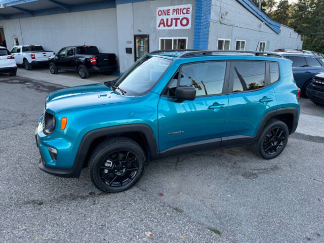 2022 Jeep Renegade for sale at ONE PRICE AUTO in Mount Clemens, MI