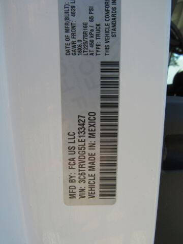 2020 RAM ProMaster 2500 159 WB