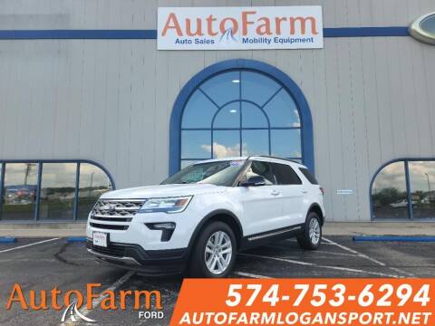 2018 Ford Explorer for sale at AutoFarm New Castle in New Castle IN