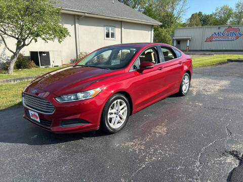 2015 Ford Fusion for sale at McCully's Automotive in Benton KY