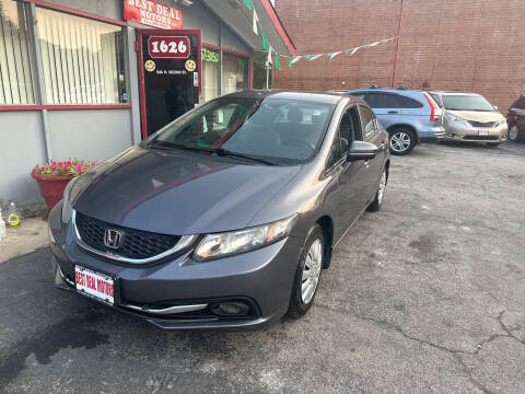 2014 Honda Civic for sale at Best Deal Motors in Saint Charles MO