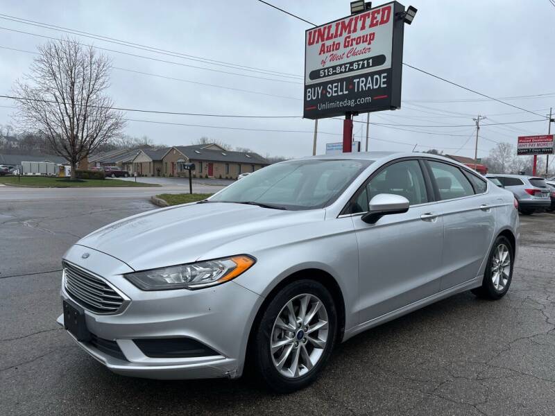 2017 Ford Fusion for sale at Unlimited Auto Group in West Chester OH