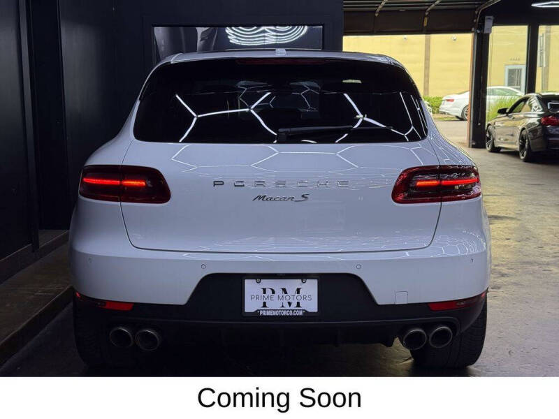 2017 Porsche Macan S