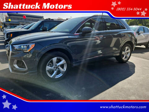 2021 Audi Q3 for sale at Shattuck Motors in Newport VT