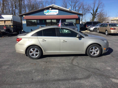 2013 Chevrolet Cruze for sale at Hometown Auto Repair and Sales in Finksburg MD