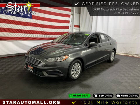 2018 Ford Fusion for sale at Star Auto Mall in Bethlehem PA