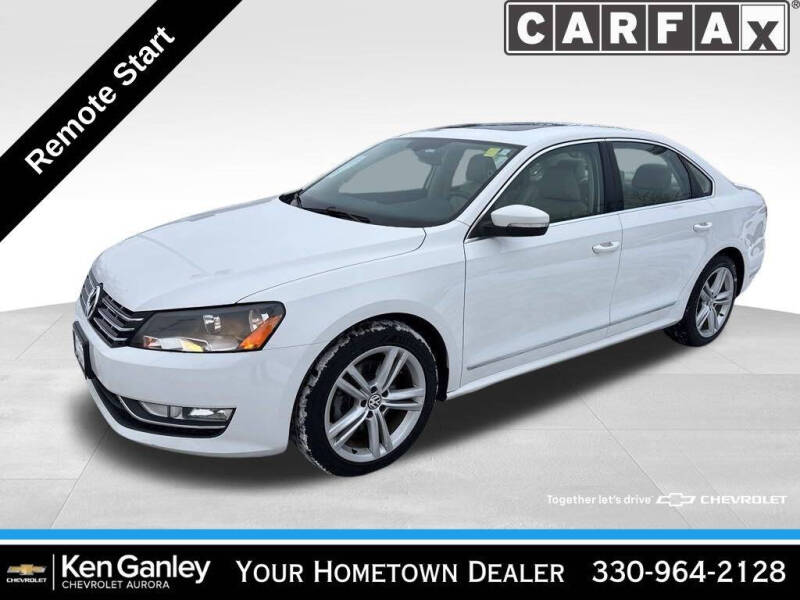 2013 Volkswagen Passat for sale at Ganley Chevy of Aurora in Aurora OH