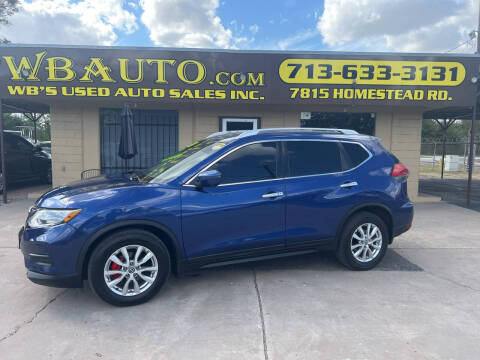 2017 Nissan Rogue for sale at WB'S USED AUTO SALES INC in Houston TX