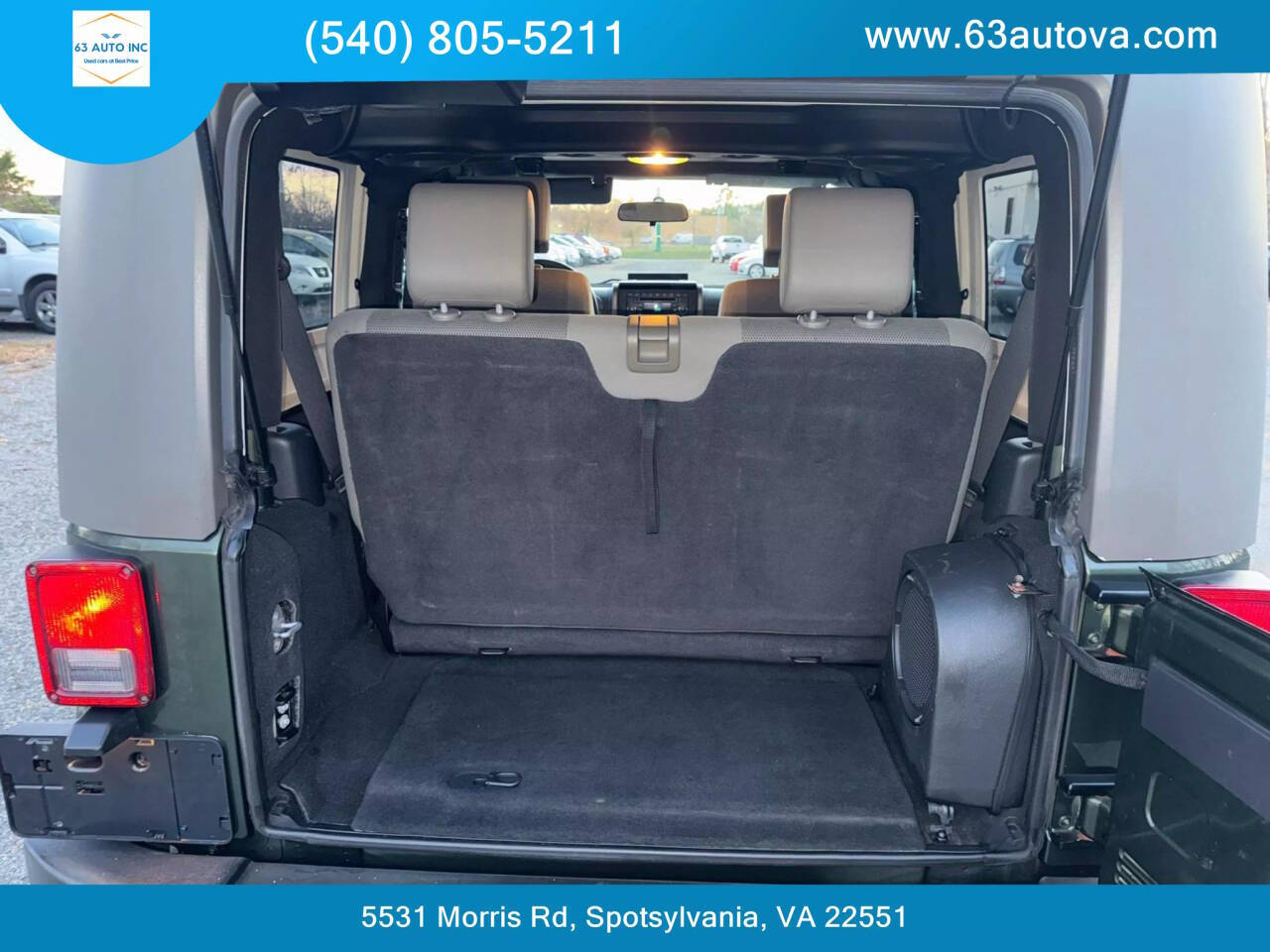 2007 Jeep Wrangler for sale at 63 Auto Inc in Spotsylvania, VA