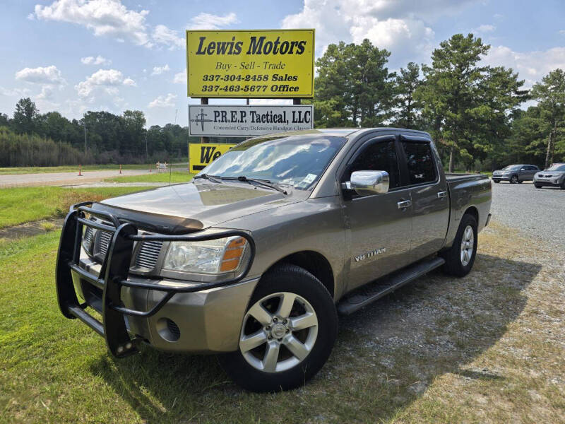 2007 Nissan Titan for sale at Lewis Motors LLC in Deridder LA