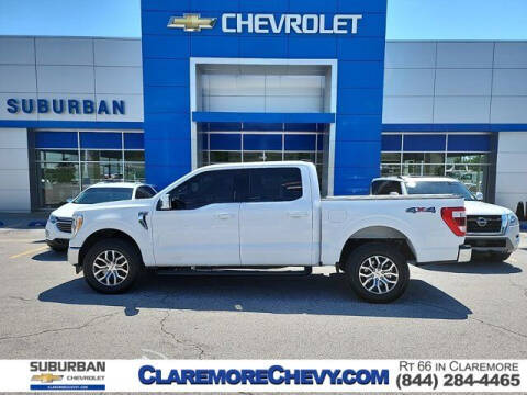 2021 Ford F-150 for sale at CHEVROLET SUBURBANO in Claremore OK