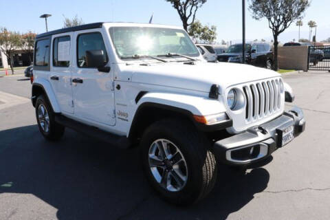 2022 Jeep Wrangler Unlimited for sale at DIAMOND VALLEY HONDA in Hemet CA