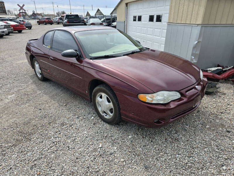 2002 Chevrolet Monte Carlo for sale at RAILWAY AUTO SALES in Scottsbluff NE