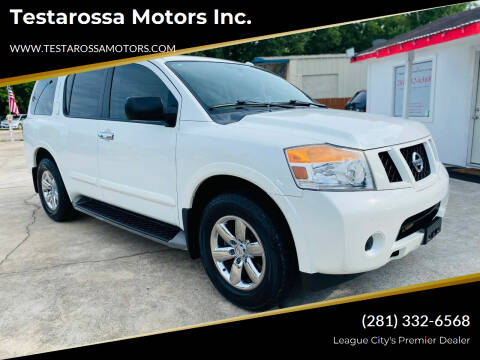 2014 Nissan Armada for sale at Testarossa Motors Inc. in League City TX
