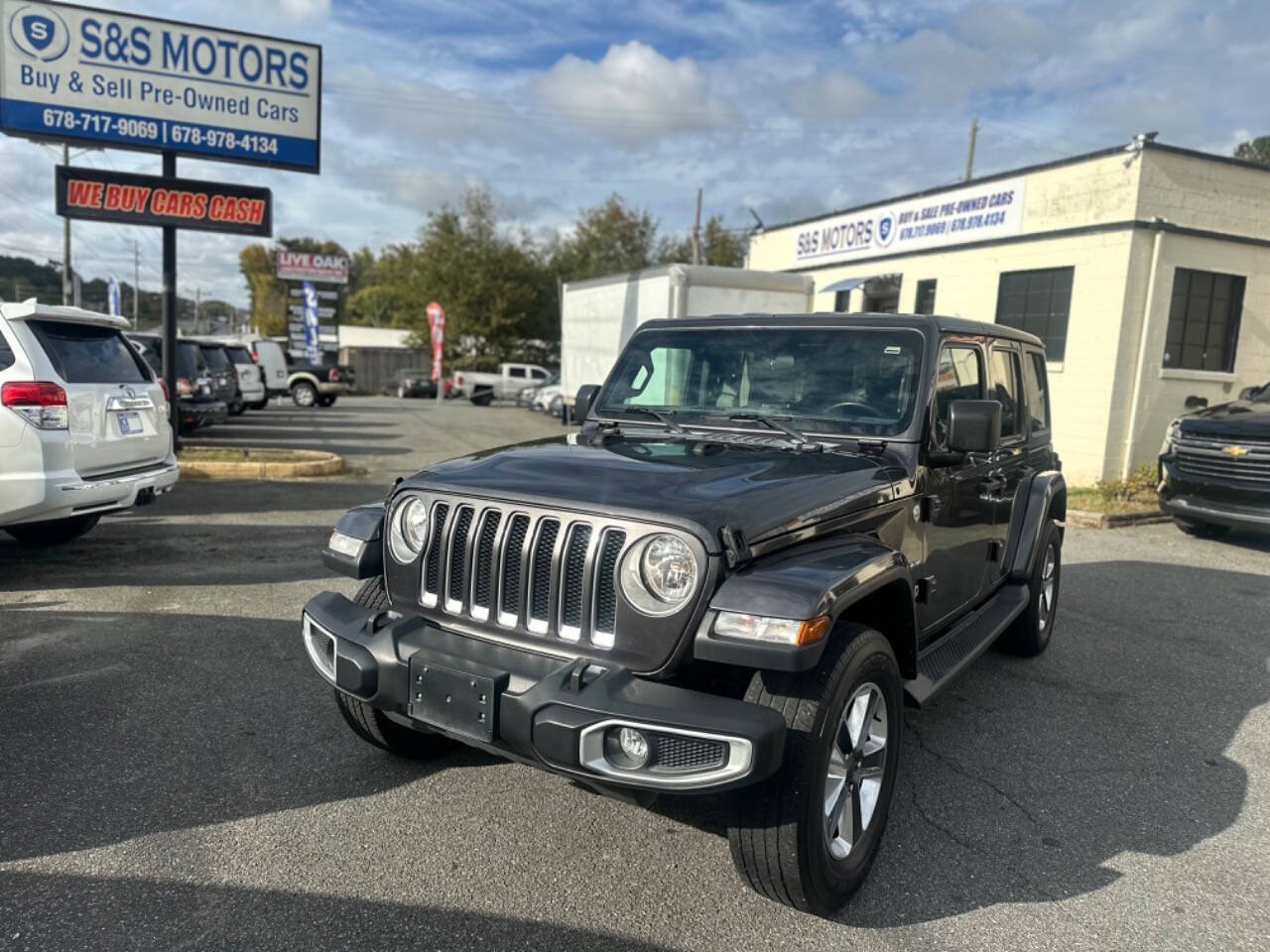 2019 Jeep Wrangler Unlimited for sale at S & S Motors in Marietta, GA