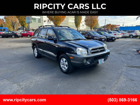 2005 Hyundai Santa Fe for sale at RIPCITY CARS LLC in Portland OR