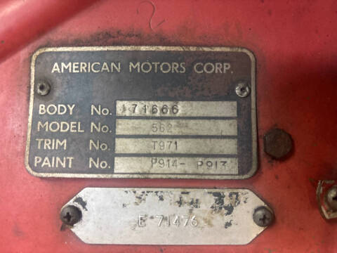 1959 Nash Metropolitan