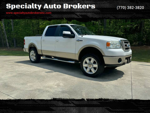 2008 Ford F-150 for sale at Specialty Auto Brokers in Cartersville GA
