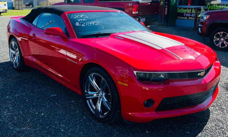 2015 Chevrolet Camaro for sale at Gutberlet Automotive in Lowell OH