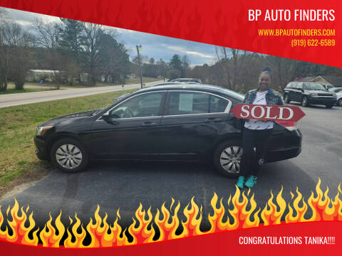 2009 Honda Accord for sale at BP Auto Finders in Durham NC