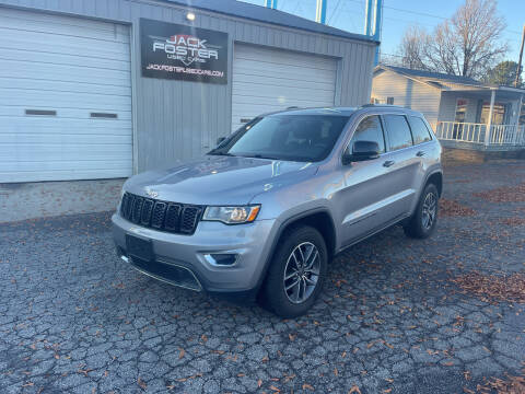 2019 Jeep Grand Cherokee for sale at Jack Foster Used Cars LLC in Honea Path SC