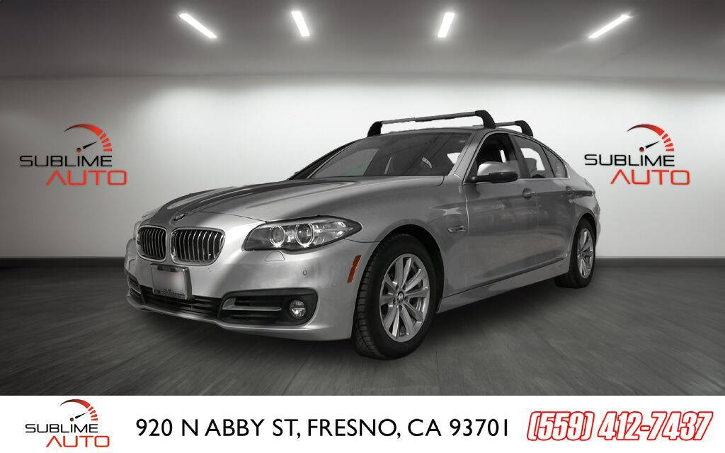 2015 BMW 5 Series for sale at SUBLIME AUTO in Fresno, CA