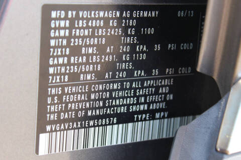 2014 Volkswagen Tiguan SEL