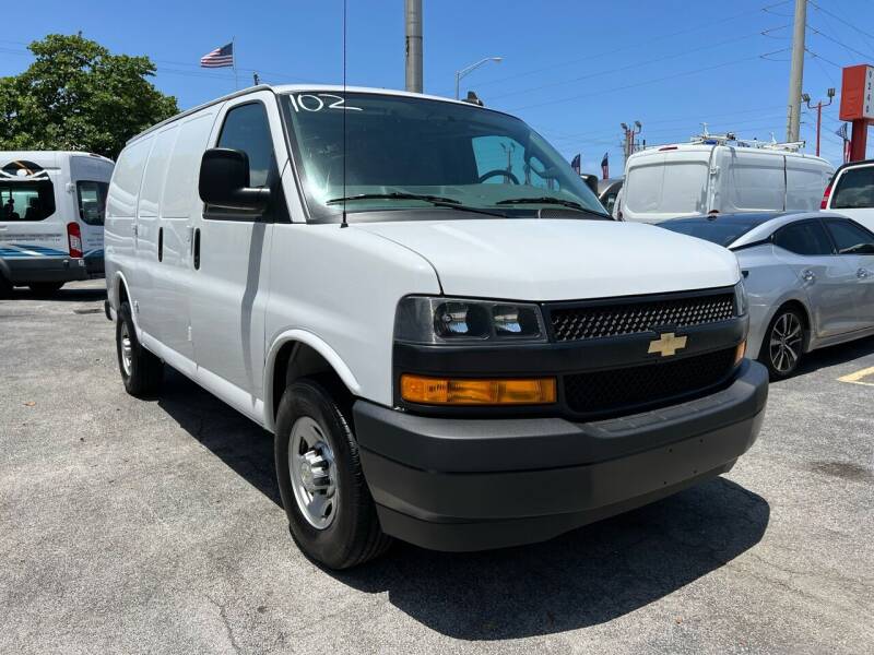 2021 Chevrolet Express Cargo for sale at LKG Auto Sales Inc in Miami FL