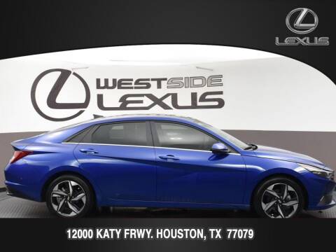 2021 Hyundai Elantra for sale at LEXUS in Houston TX