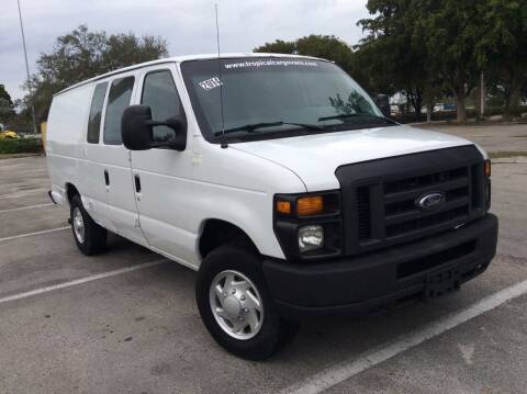 2014 Ford E-Series for sale at Tropical Motors Cargo Vans and Car Sales Inc. in Pompano Beach FL