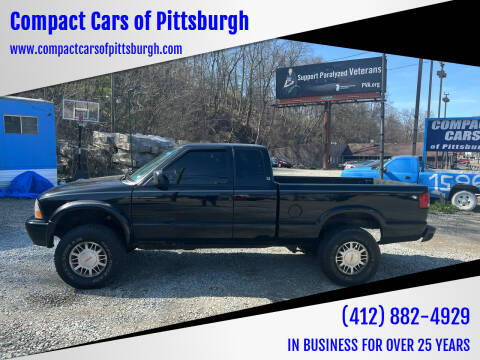 2001 GMC Sonoma for sale at Compact Cars of Pittsburgh in Pittsburgh PA